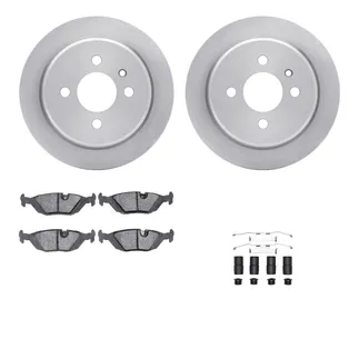 R1 Concepts WFWH1-31019 E- Line Series Brake Rotor W/ Ceramic Brake Pads & Hdw